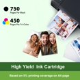 thumbnail image 3 of Cartuchos de tinta CRIPY 64XL compatibles con HP 64 Envy Photo, 3 of 6