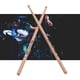 thumbnail image 1 of Baquetas para batería de madera de fresno, tamaño 5A, versátiles y duraderas, ideales para múltiples estilos musicales., 1 of 6