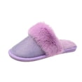 thumbnail image 5 of Plus Size 35-43 Shoes for Women Winter Warm Rhinestone Fur Slippers Female Indoor Soft Lady Home Slipper Zapatos De Mujer Slides (Pink,42), 5 of 7