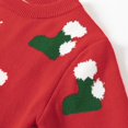 thumbnail image 7 of Christmas Sweaters for Women Cozy Winter g_irls Knit Sweater Festive Holiday Sock Design Soft Yarn Pullover Top For Toddlers And k`ids Everyday Casual Wear Ugly Christmas Sweaters, 7 of 7