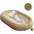 thumbnail image 5 of Natural Sisal Cat Scratcher & Bed Combo: Durable Twisted Rope, Space-Saving Design, Shed-Free & Scratch-Resistant, Semi-Enclosed Nest for Rest & Play, Anti-Slip Base, Safe & Eco-Friendly - 61x40x9CM, 5 of 5