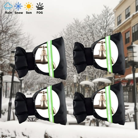 

Veeogra Clearance Items Outdoor Faucet Covers for Winter Reflective with Reusable cover for faucet winter outdoor tape Tools & Home Improvement Home Essentials