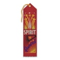 thumbnail image 2 of Pack of 6 Red "SPIRIT Award" School Award Ribbon Bookmarks 8", 2 of 2