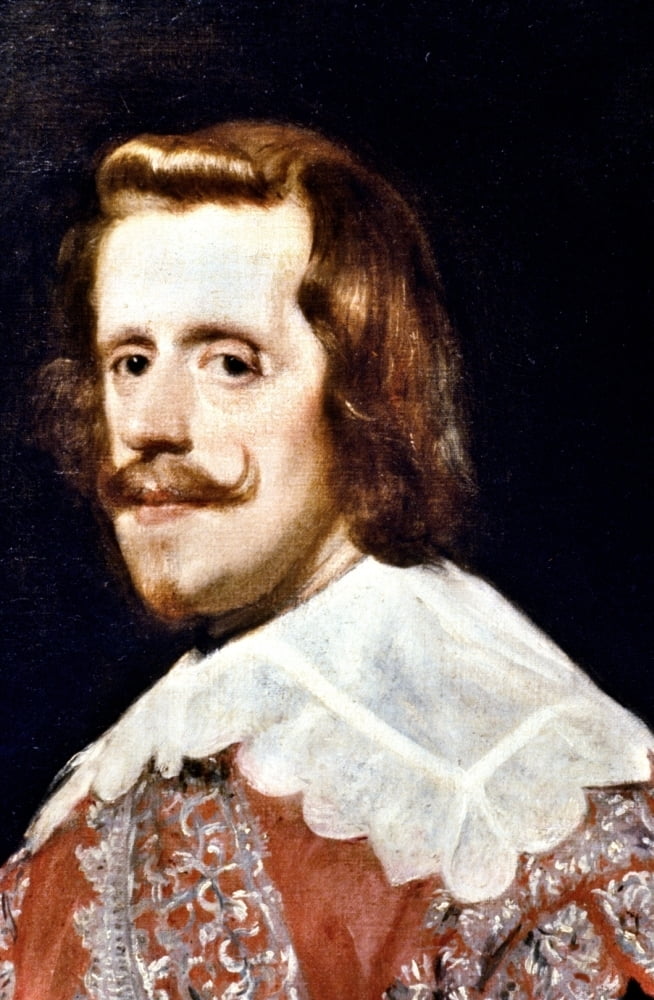 King Philip Iv Of Spain N(1605-1665) King Of Spain 1621-1665 Oil On ...