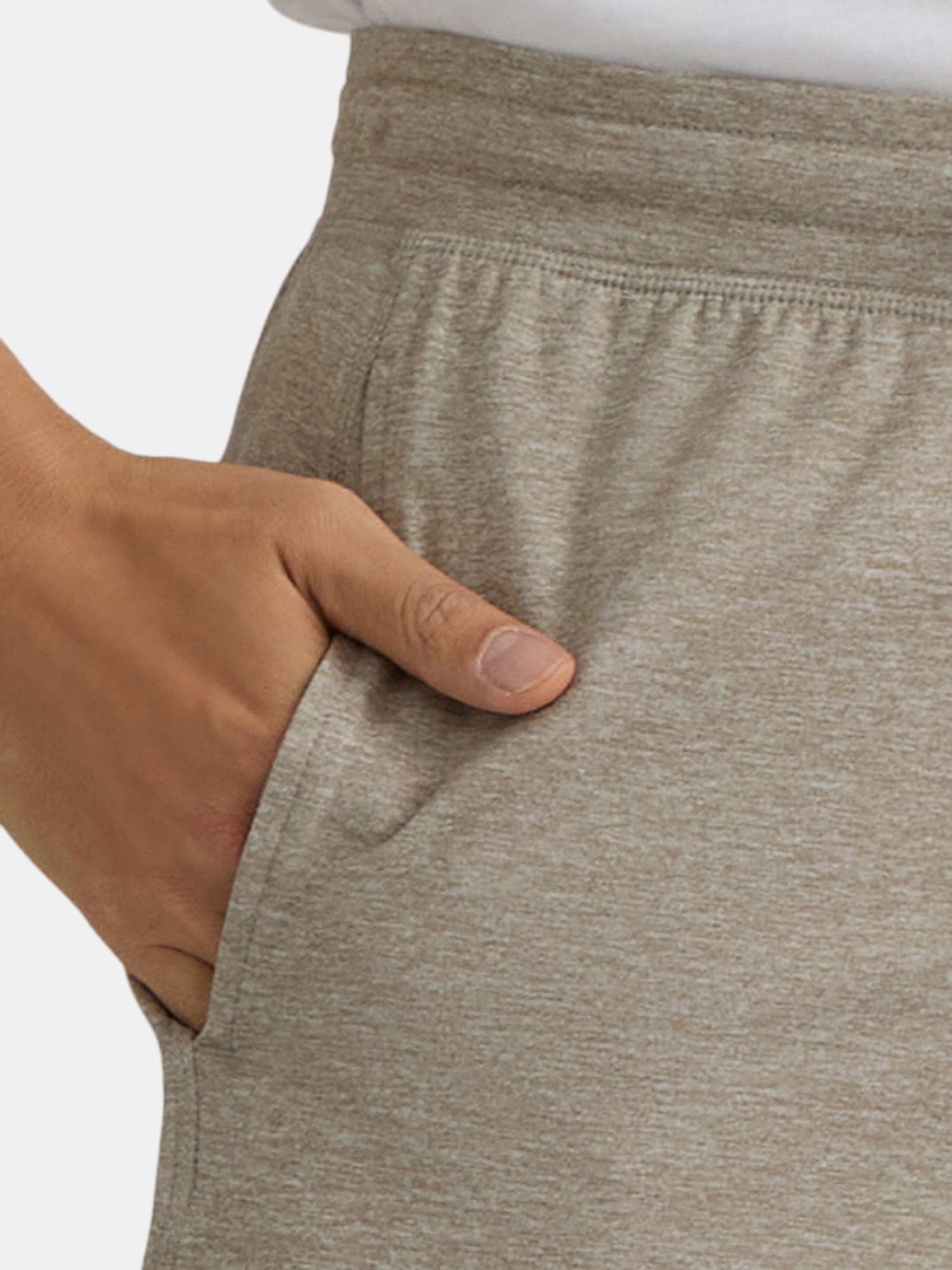 Athletic Works Men's and Big Men's Soft ButterCore Shorts, 6" & 8" Inseams, Sizes XS-5XL