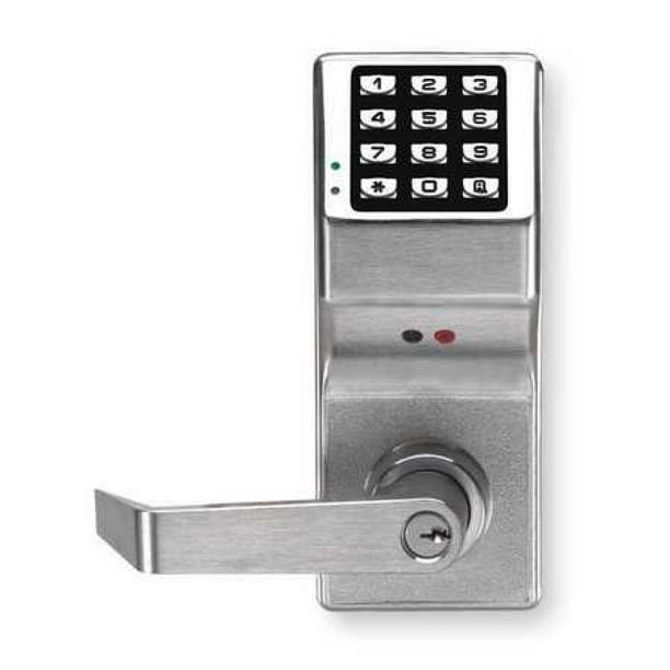 TRILOGY BY ALARM LOCK DL2800 US26D Electronic Lock,Satin Chrome,12