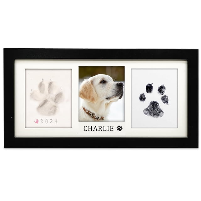 Kit de marcos con estampado de patas MYPAWLETS Paw Print para perro/gato