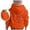 Orange, variant on Tanghaowl Kids Hoodies Girl Hoodie Long Sleeve Soft Sweatshirt Graphic Hoody Kids Cute Pullovers Top Clothes for Girls with Breathable Material Red 2-3 Years