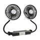 thumbnail image 1 of Ventilador de enfriamiento del automóvil para ventilador de autos para el asiento trasero para el asiento trasero 360  degree Ángulo ajustable potente USB, 1 of 9