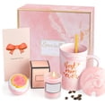 thumbnail image 1 of ¡Compre 2 y obtenga 3! Taza de cerámica con regalo de mano, caja de regalo práctica con marca para mamá, 1 of 5