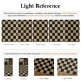 thumbnail image 4 of WIPONKEN 8'x10' Large Checkered Easy Jute Area Rugs for Living Room, Washable Outdoor Patio Rugs Indoor Carpet for Farmhouse Neutral Geometric Non Slip, Black Checkered, 4 of 6