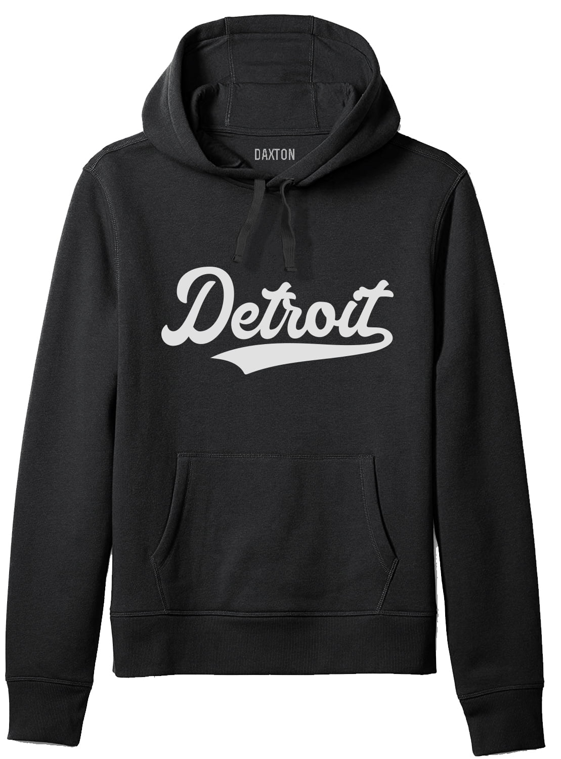 Daxton Unisex Pullover Hoodie – USA Cities & States Script Print, Fleece Sweatshirt, Regular Fit, 80% Cotton 20% Poly, Multiple Sizes (XS-3XL) - View #4