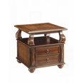 thumbnail image 4 of Walnut End Table with 2-Drawer Storage and Inviting Walnut Finish, 4 of 8