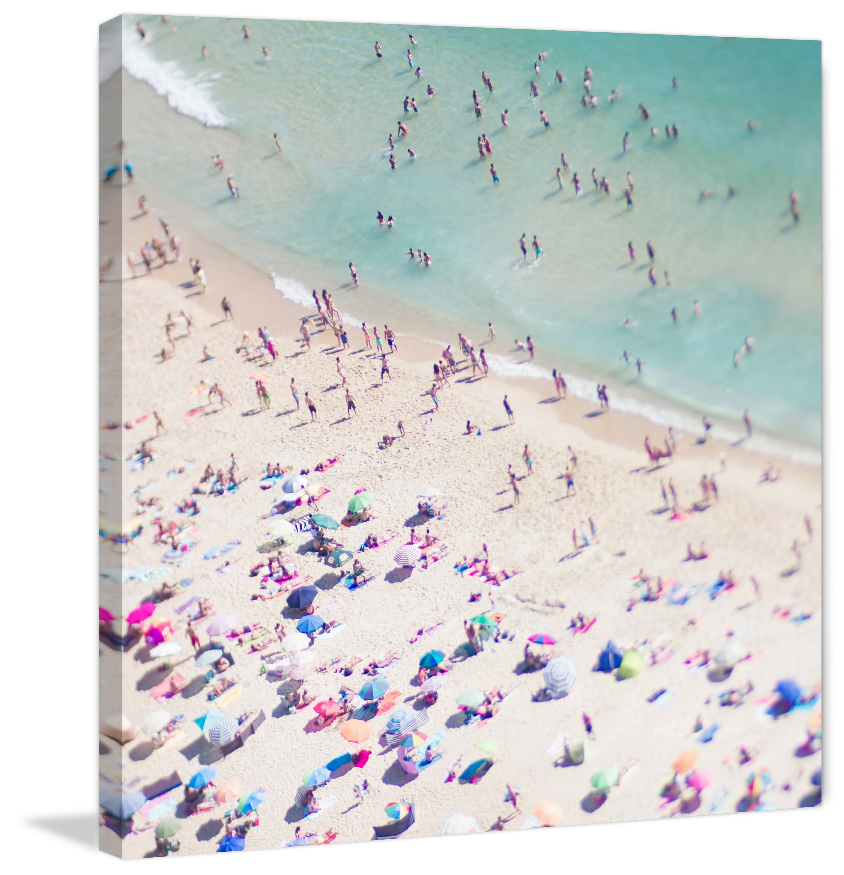 "Beach Love II" Painting Print on Wrapped Canvas