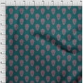 thumbnail image 3 of oneOone Polyester Lycra Fabric Floral Block Print Sewing Fabric BTY 56 Inch Wide, 3 of 4