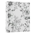 thumbnail image 5 of ALAZA Vintage Bloom Flower Hardcover 3 Ring Binder 1.5" Round Rings Interior Pockets Binders Organizer 1 Pack, 5 of 9