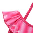 thumbnail image 5 of Toddler Girls Princess Swimsuit Two Pieces Ruffle Bathing Suit Tankini Swimwear, 5 of 6