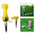 thumbnail image 4 of 3'' golf professional tees Ball Holder degree Rotation Unbreakable for Practicing Accessories Golfer Hitting Beginner - yellow, 4 of 10