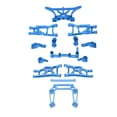 thumbnail image 4 of RC Aluminum Alloy Parts Kit, RC Front Rear Suspension Arm Kit Durable  For  SLASH 2WD Red,Blue, 4 of 8