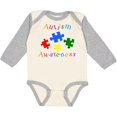 thumbnail image 3 of Inktastic Autism Awareness-puzzle Boys or Girls Long Sleeve Baby Bodysuit, 3 of 5