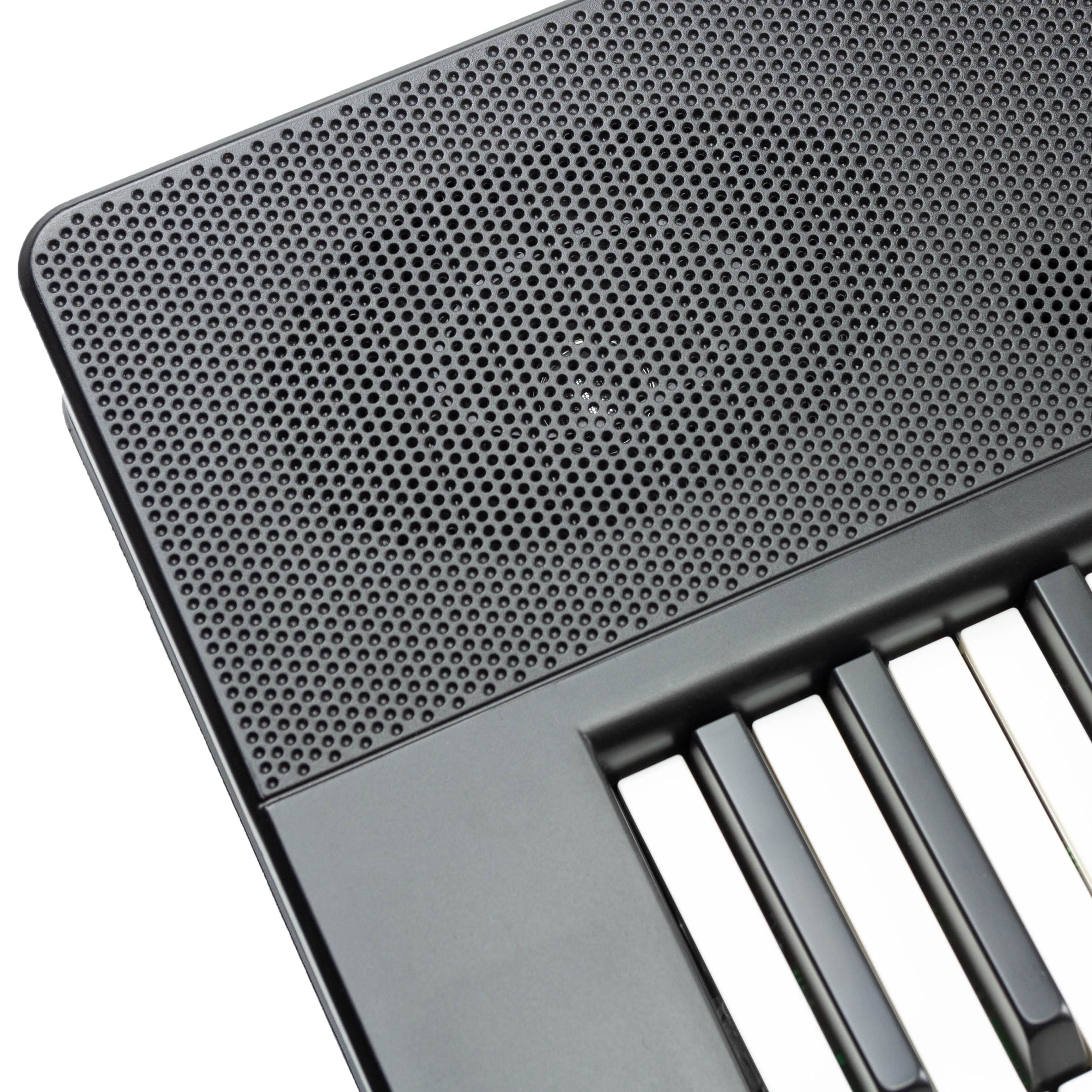 RockJam 61-Key Keyboard Light up Electronic Digital Piano with Note Stickers & Lessons