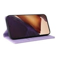 thumbnail image 5 of Flip Phone Case for Samsung Galaxy Note 20 Ultra 5G, Kickstand and 2 Card Slots, Shockproof and Scratch Resistant, Purple, 5 of 14