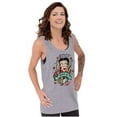 thumbnail image 4 of Betty Boop Bold Eagle Rose Tattoo Women Plus Size Tank Top Brisco Brands 2X, 4 of 5