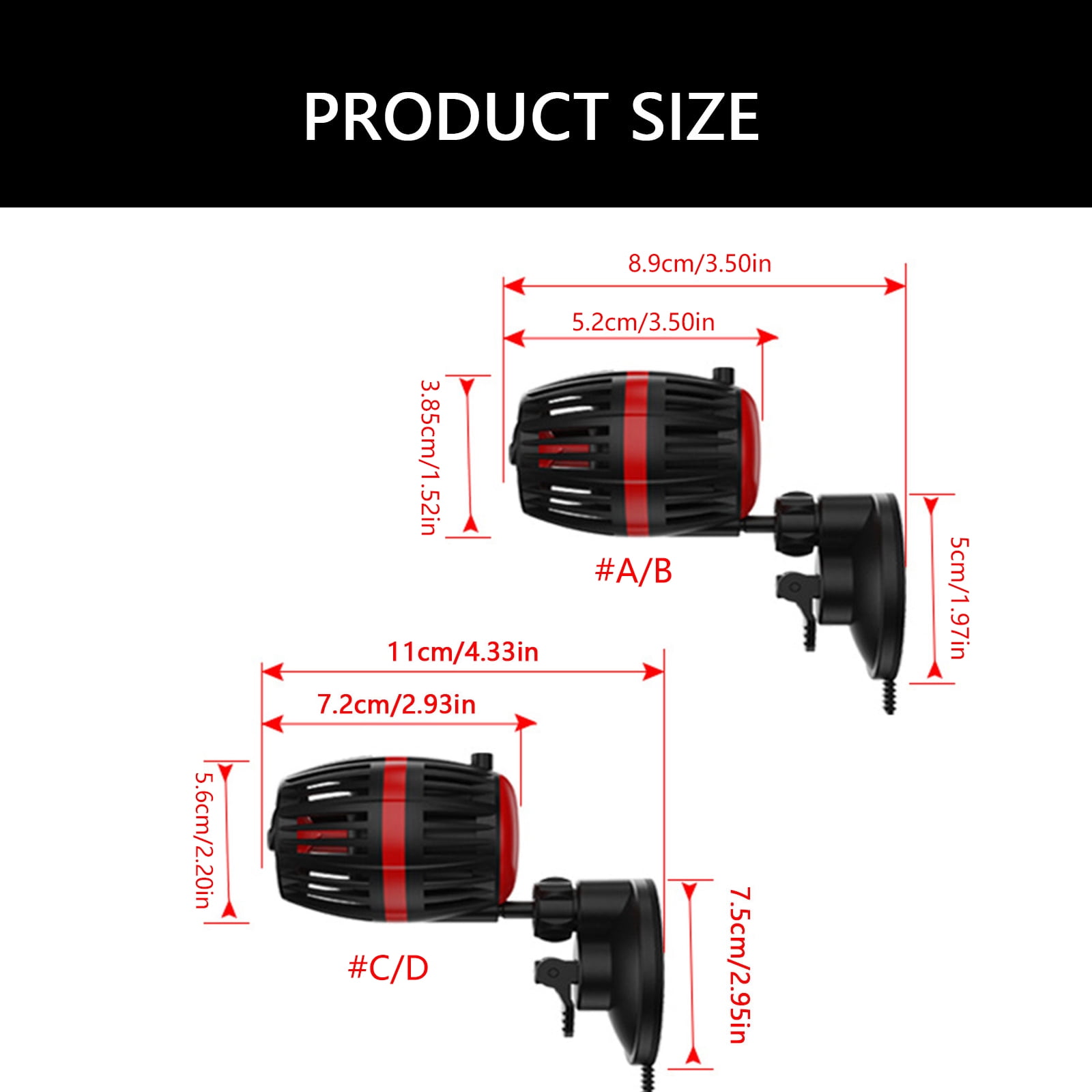 Automatic Waved Maker Wavemakers Water Pumps Fish Tanks Aquariums Surfs Pumps for Peaceful Aquariums Environment