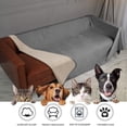 thumbnail image 4 of Manta de cama para mascotas Ameritex, reversible, impermeable, 100% terciopelo, 4 of 8
