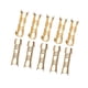 thumbnail image 4 of Heaveant Terminal de crimpado de latón, 100pcs Línea de Conector de Acoplamiento Botón de presión Terminales de cableado rápido 0.5-1.5mm Cuadrado, 4 of 8