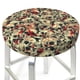 thumbnail image 3 of Balery Skulls1 Fundas de asiento para taburete de bar redondo de tela de terciopelo ajustables que protegen de arañazos y manchas para sillas de 14 a 17 pulgadas.-12 inch, 3 of 7