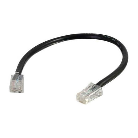 UPC: 0757120041207 | C2G 04120 Cat6 Cable – Non-Booted Unshielded Ethernet Network Patch Cable  Black (25 Feet  7.62 Meters)