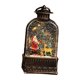 thumbnail image 3 of Farol navideño, luz nocturna navideña, farol con purpurina, globo de nieve, decoración de escritorio Papá Noel, 3 of 9