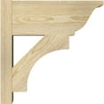 thumbnail image 3 of Ekena Millwork 8"W x 18"D x 18"H Westlake Rough Sawn Traditional Outlooker, Douglas Fir, 3 of 4