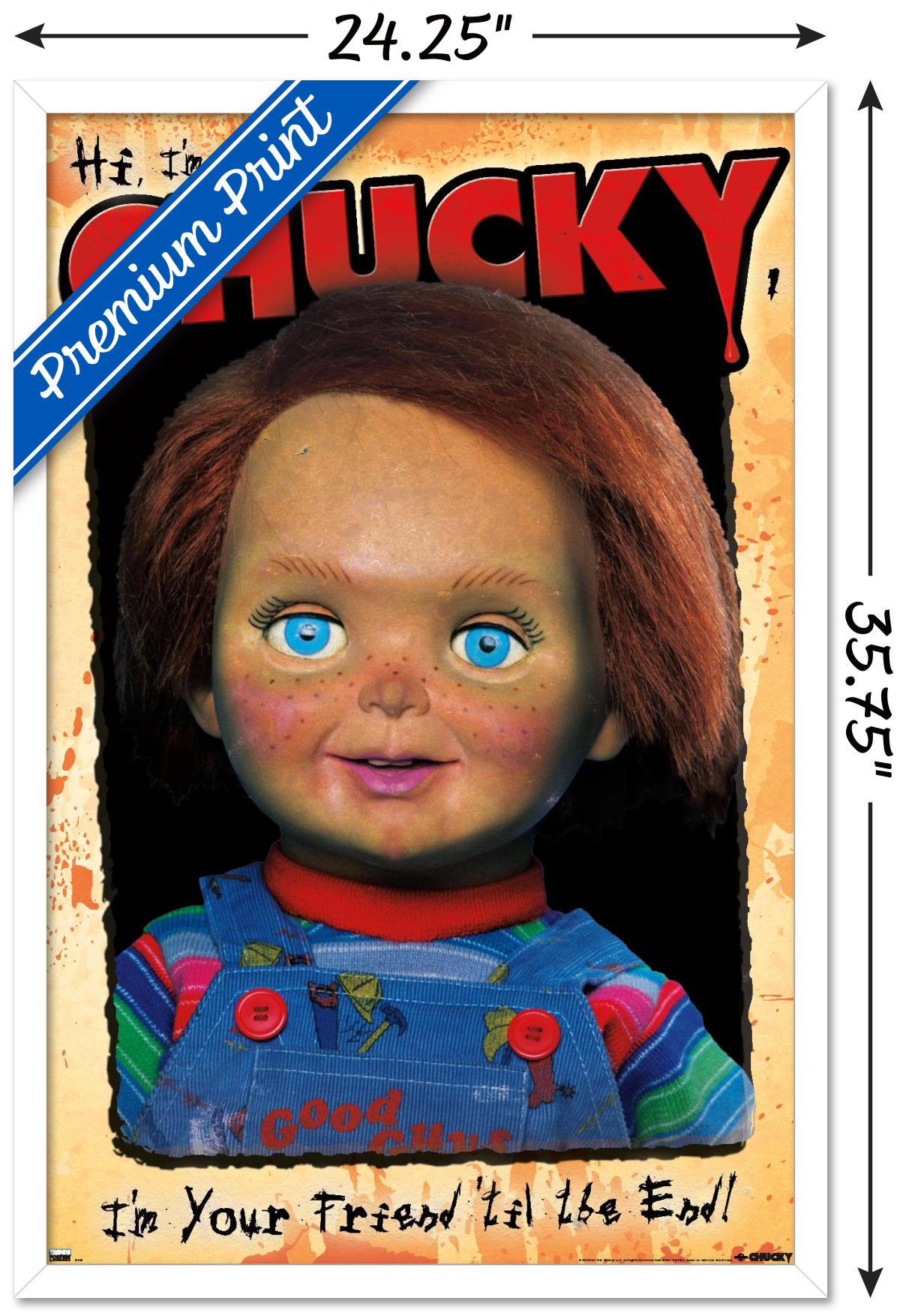 Child's Play 2 - Portrait Wall Poster, 22.375" x 34" Framed