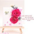 thumbnail image 2 of Worallymy Soporte de flores falsas de madera para almacenamiento de flores estante de decoración regalo para festival de cumpleaños nacarat Worallymy JD735811518, 2 of 7