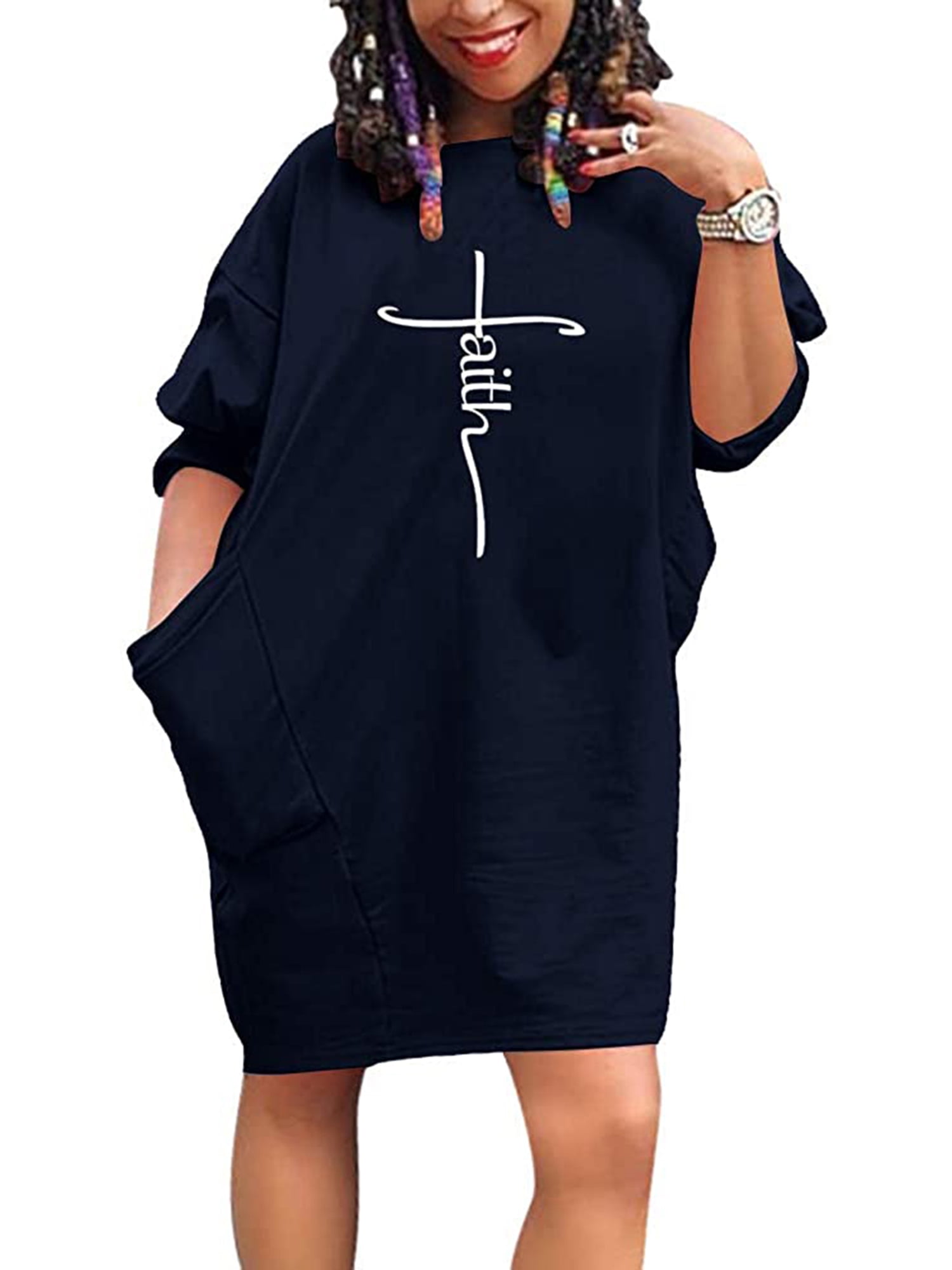 band t shirt dress plus size