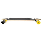 Punisher Skateboards Steampunk 40 Longboard, Double Kick with Drop Down Deck and ABEC-9 Bearings