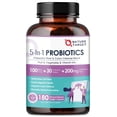 thumbnail image 1 of Probiotics NATURE TARGET 100 mil millones de CFU para mujeres y hombres, 180 cápsulas, 1 of 5