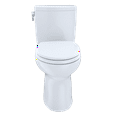 thumbnail image 2 of TOTO® Drake® II 1G® Two-Piece Elongated 1.0 GPF Universal Height Toilet with CeFiONtect?, Sedona Beige - CST454CUFG#12, 2 of 2