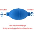 thumbnail image 4 of Oval Shaped Camera Lens Cleaning Air Dust Blower with Metal Nozzle Camera Lens Keyboard Watch Rubber Dust Blower, 4 of 7