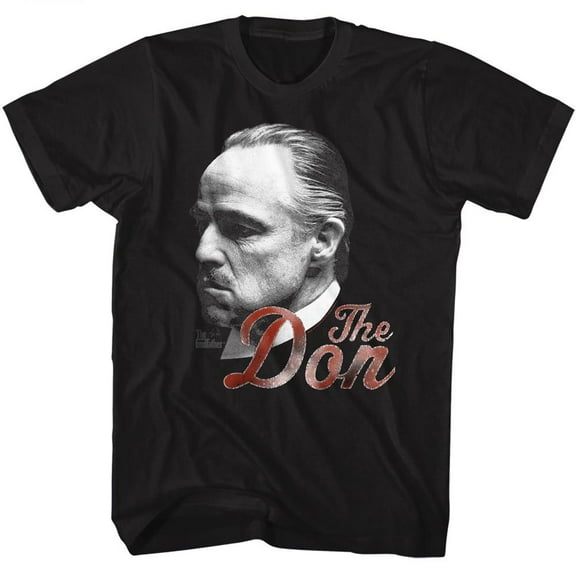 The Godfather Can't Refuse The Don Black Adult T-Shirt Xlt