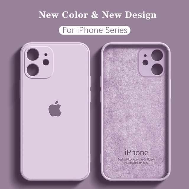 Con LOGO Oficial Original Líquido Caso Para iPhone 11 12 13 Pro MAX SE Silicona XR XS X 8 7 Plus Cubre Casos