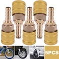 thumbnail image 2 of Conector Inflado Válvula Neumático Conector Llenado Rápido Inflado Neumáticos Adaptador Bomba Neumática 8mm, 2 of 6