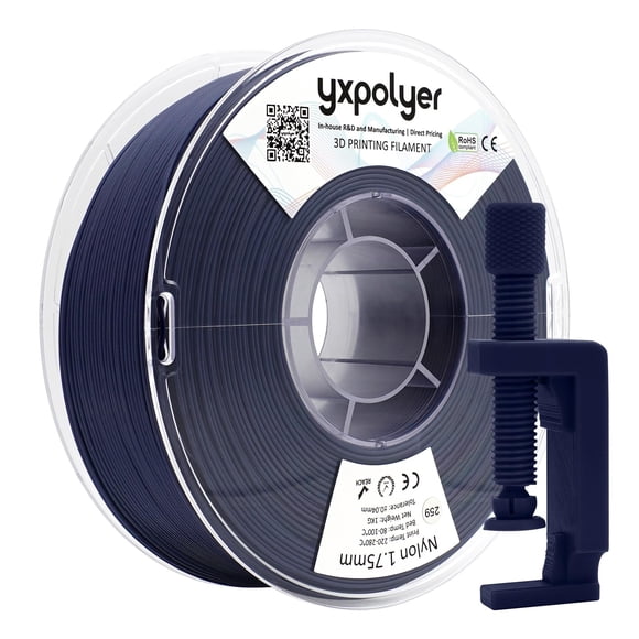 Filamento de Impresora 3D YXPOLYER Nylon PA6 1kg Azul 1.75mm