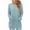 Light Blue, variant on Maplenight Ribbed Knit Sweaters for Women Business Casual Crew Neck Long Sleeve Shirts Lightweight Tunic Pullover Tops with Pockets