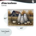 thumbnail image 4 of Stupell Industries Farmhouse Ghost Trio on Pumpkin Farm Canvas Art, 45 x 30, by Antony Smith, 4 of 8