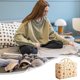 thumbnail image 5 of Bolsas para guardar ropa con asa y cremallera | Gran capacidad, tela de doble capa resistente a la humedad | Organizador plegable y lavable para ropa, edredones y almohadas | Almacenamiento para, 5 of 6