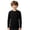 00-Black164, variant on Byoo Toddler Boys Quick Dry Rash Guard UPF 50+ Solid Long Sleeve Swim Shirt Swimwear for Kids,Orange