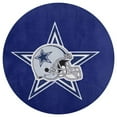 thumbnail image 3 of Football Cowboys Round Area Rugs for Bedroom Living Room, 3FT Soft Comfy Indoor Circle Carpets, Carpet Home Decor Floor Mat, 3 of 6